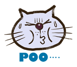 Cats that love singing sticker #15926205