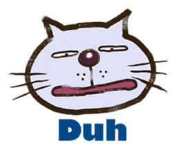 Cats that love singing sticker #15926207