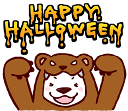 Lazy, Kindly Polar bear 4 sticker #15927153