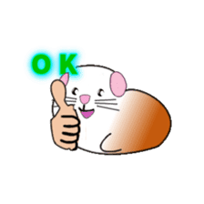 Guinea pig mo-chan & mo-kochanSticker sticker #15927574
