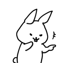 Sloppy Rabbit!! sticker #15927869