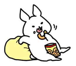 Sloppy Rabbit!! sticker #15927873