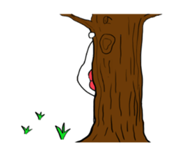 white UMA sticker #15928207