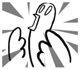 <<An Innocent Goose>> sticker #15928956