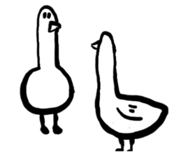 <<An Innocent Goose>> sticker #15928958