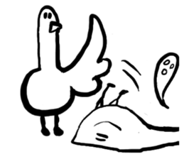 <<An Innocent Goose>> sticker #15928961