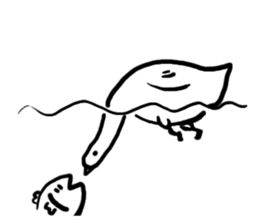 <<An Innocent Goose>> sticker #15928966