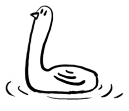 <<An Innocent Goose>> sticker #15928972