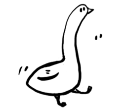 <<An Innocent Goose>> sticker #15928976