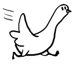 <<An Innocent Goose>> sticker #15928984