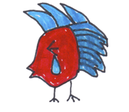 jack bird of everyday sticker #15929220