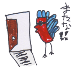 jack bird of everyday sticker #15929221