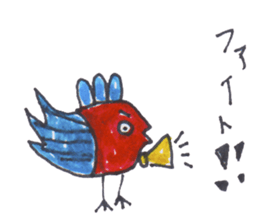 jack bird of everyday sticker #15929222