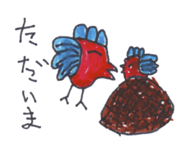 jack bird of everyday sticker #15929226