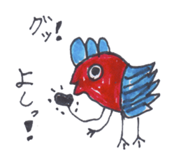 jack bird of everyday sticker #15929236