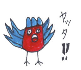 jack bird of everyday sticker #15929237