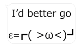 Moves! Big facetype Sticker hukidashi_EN sticker #15929476