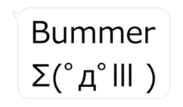 Moves! Big facetype Sticker hukidashi_EN sticker #15929491