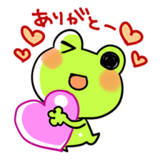 The frog which is full of expressions sticker #15929631