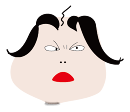 fatman face sticker #15929829