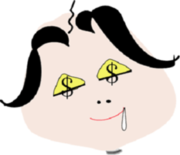 fatman face sticker #15929832