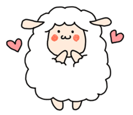 I am cute sheep 2. sticker #15929842