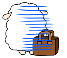 I am cute sheep 2. sticker #15929845