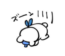 Sticker of Mr.beret and chick sticker #15929907