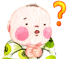 O-SHI-RI NINNGENN LIFE6 with baby sticker #15930062