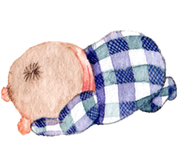 O-SHI-RI NINNGENN LIFE6 with baby sticker #15930063