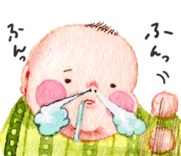 O-SHI-RI NINNGENN LIFE6 with baby sticker #15930071