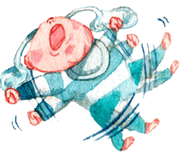 O-SHI-RI NINNGENN LIFE6 with baby sticker #15930076