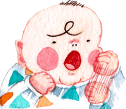 O-SHI-RI NINNGENN LIFE6 with baby sticker #15930088