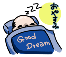 Bald grandfather sticker #15930241