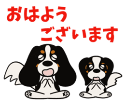 Cavalier King Charles Spaniel Tricolor sticker #15932091