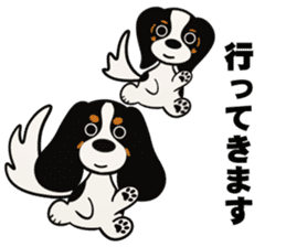 Cavalier King Charles Spaniel Tricolor sticker #15932097