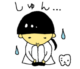 lovely tooth sticker sticker #15933425