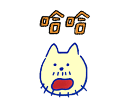 My Uncle Cat murmur sticker #15933741