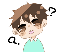 Small characters Sticker sticker #15933884