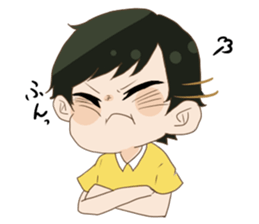 Small characters Sticker sticker #15933893