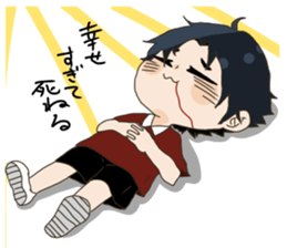 Small characters Sticker sticker #15933906