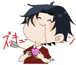 Small characters Sticker sticker #15933907