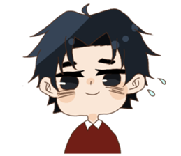 Small characters Sticker sticker #15933908