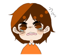 Small characters Sticker sticker #15933912