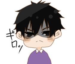 Small characters Sticker sticker #15933917