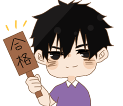 Small characters Sticker sticker #15933920