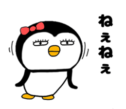 Penguin Sachiko da-rin sticker #15933966