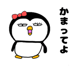 Penguin Sachiko da-rin sticker #15933974