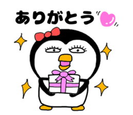 Penguin Sachiko da-rin sticker #15933986