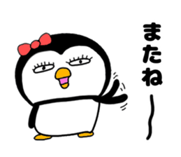 Penguin Sachiko da-rin sticker #15934001